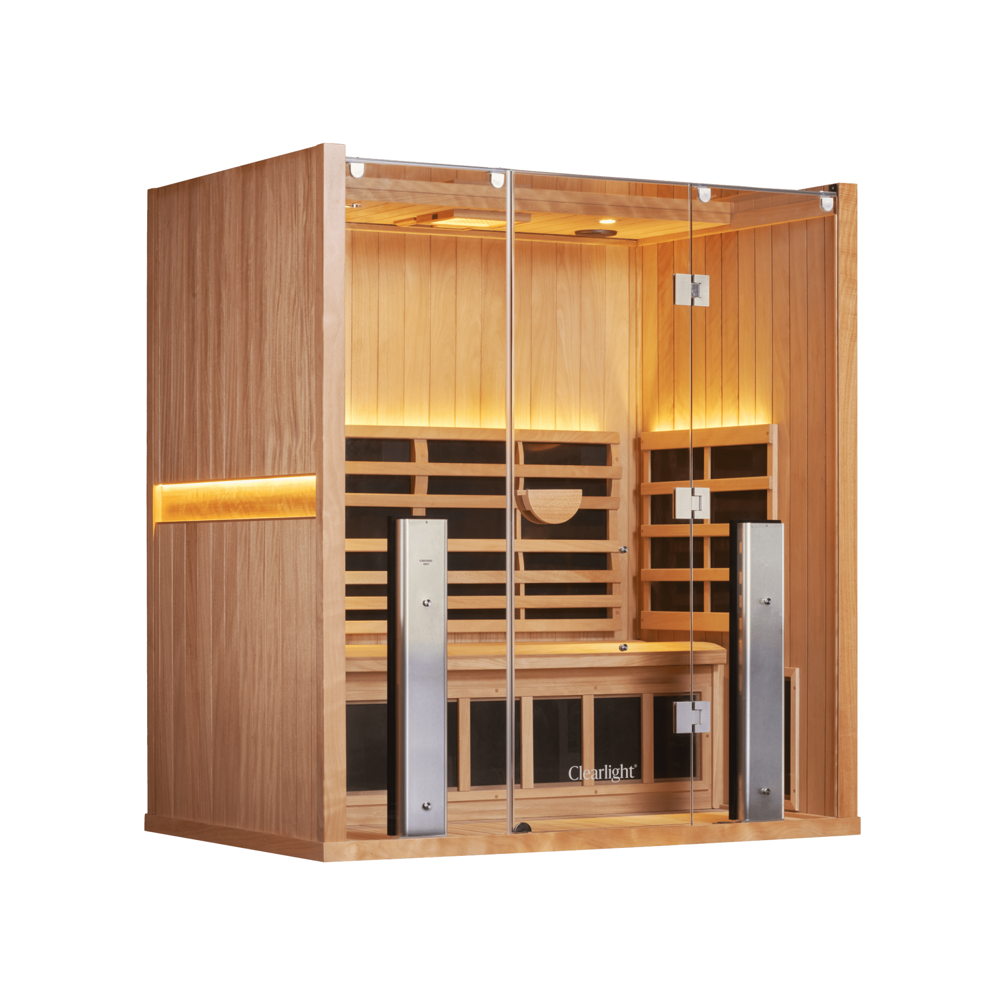 Ember Elite Infrared Cabin Sauna - Arctic n EmberEmber Elite Infrared Cabin SaunaArctic n Ember