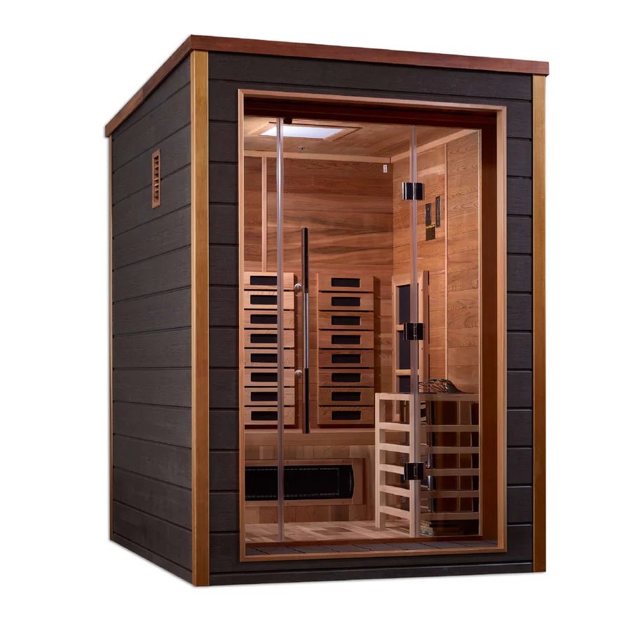 Luxury Infared Sauna - Arctic n EmberLuxury Infared SaunaArctic n Ember